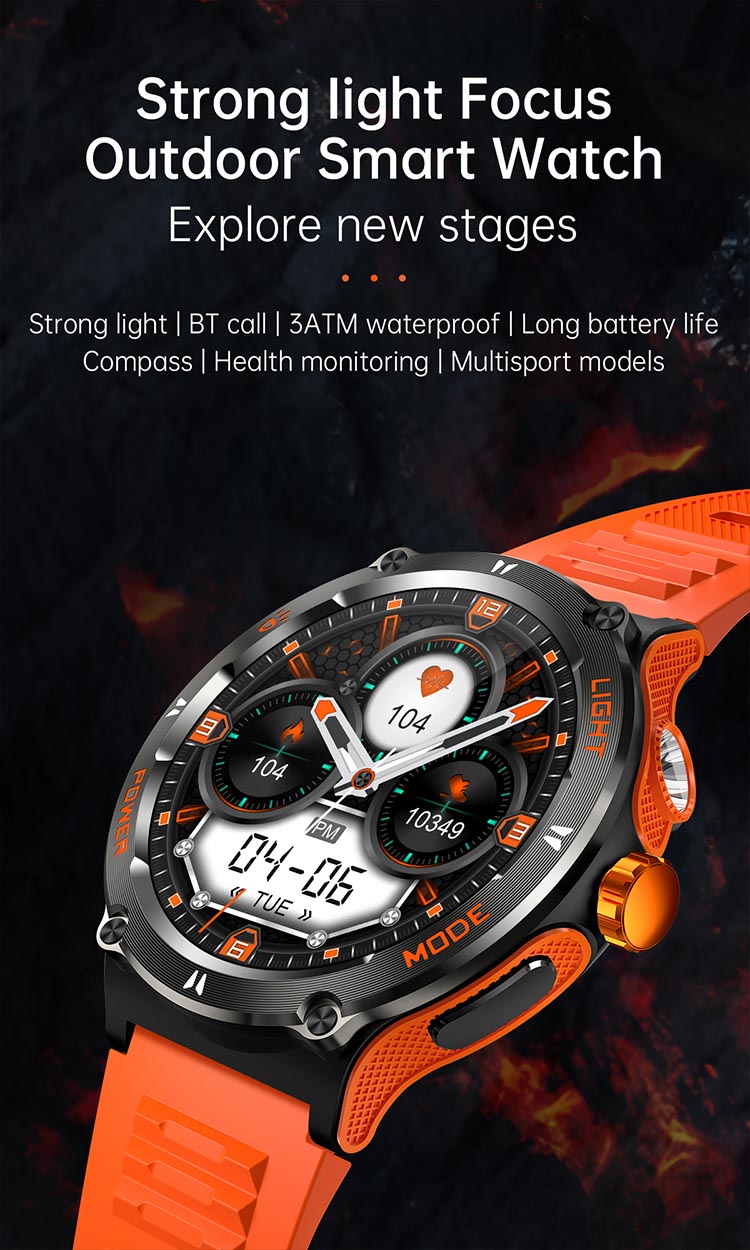 KT76 Outdoor Smartwatch